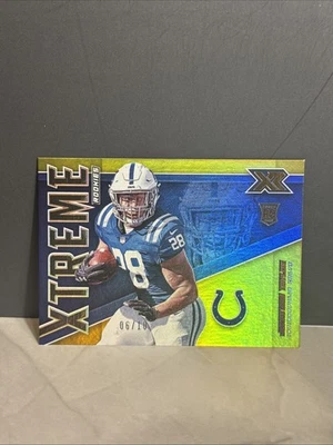 Jonathan Taylor 2020 XR GOLD Xtreme Rookies RC 06/10 Colts #X-18 - Image 1 of 2