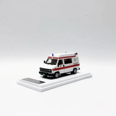 MZS 1/64 Fiat Ducato Ambulance Resin Model Car - Image 1 of 4