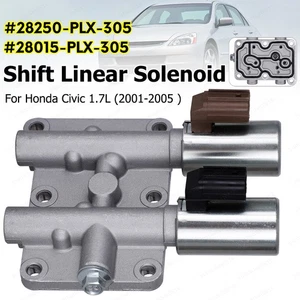 Transmission Dual Shift Linear Solenoid Set Fits For 2001-2005 Honda Civic 1.7L - Bild 1 von 15