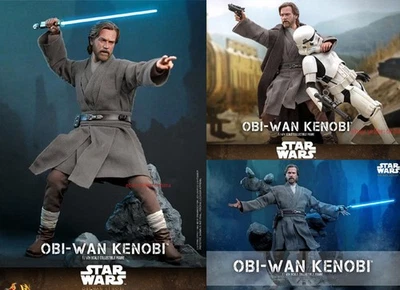 Boneco de ação Hot Toys DX26 Star Wars Series Obi-Wan Kenobi versão padrão 1/6 - Imagem 1 de 4