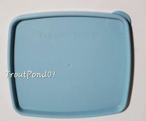 Tupperware Sello de Repuesto Cuadrado Redondo Congelador Contenedores LEER Congelarlo Azul - Imagen 1 de 2