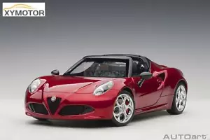 Autoart 1/18 ALFA ROMEO 4C SPIDER Diecast Model Car Toy Gifts Collection Display - Picture 1 of 9