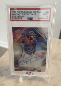 SELTEN 2022 Topps Cosmic Chrom Vladimir Guerrero Jr. Variation Auto PSA 9 #CCA-VG - Bild 1 von 4