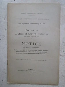 Notice station néolithique de SAINTE-GERTRUDE, 1910. - Picture 1 of 6