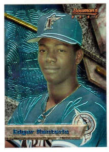 1994 BOWMAN'S BEST #63 EDGAR RENTERIA ROOKIE - Picture 1 of 1