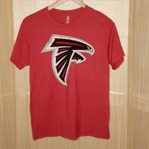 NFL Atlanta Falcons camicia uomo rossa look vintage manica corta media - Foto 1 di 4