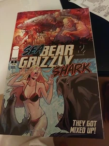 2010 Sea Bear Grizzly Shark 1 2nd Printing Jason Howard Ryan Ottley NM action - Picture 1 of 1