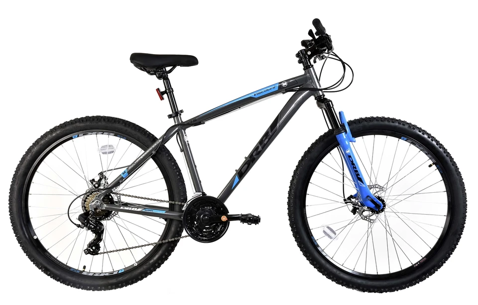 Dallingridge Viscount Mountain Bike 27.5" Wheel Adult HT MTB Shimano 18 Spd Grey - Image 1 of 1