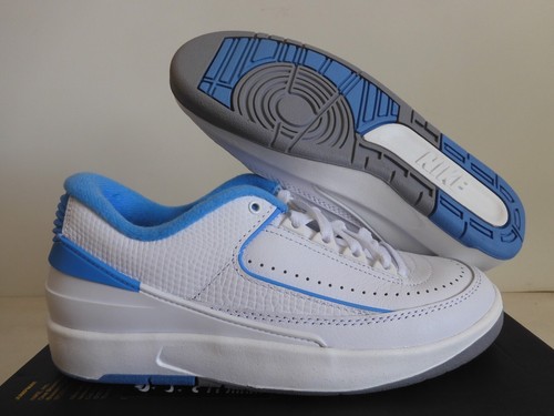 Nike Air Jordan 2 Retro Low (Gs) "Unc" bianche taglia 6 anni donna taglia 7 5 [FJ6869 104]