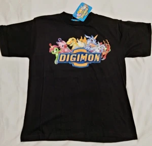 1999 DIGIMON Digital Monsters YOUTH MEDIUM Shirt NEW With Tag VINTAGE Rare - Picture 1 of 23