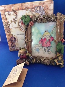 Boyd's Resin ""Frogmorton und Tad. . . Fliegenfischen " Frame Style 27402  - Bild 1 von 5