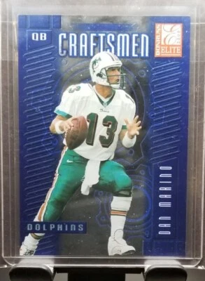 Dan Marino - 2000 Donruss Elite Craftsmen #C-  SN 1313/2000 - Image 1 of 3