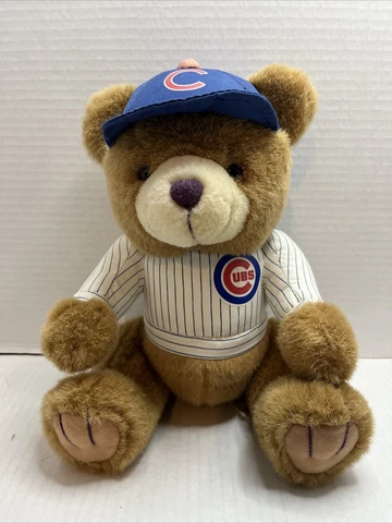 Vintage Bear MLB Chicago Cubs Collectors Plush Bear 10x8 Twins Enterprise Cover