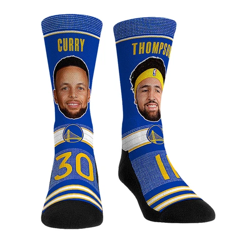 Rock Em Socks Klay Thompson & Stephen Curry Golden State Warriors Teammates Cover