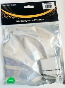 Display Port to DVI Adapter Male/Femal Brand NEW - Picture 1 of 7