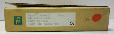 Pepperl OB150-F6-E4 Fiber Optic Photoelectric Sensor - Image 1 of 4