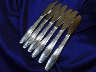 CUCHILLO MANTEQUILLA GORHAM WILLOW PLATA ESTERLINA - ESTADO CASI NUEVO Foto 1 de 4