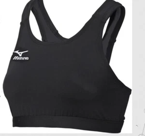 Mizuno Women's Volleyball Sport Bra Black or White 440309 NEW - Picture 1 of 2