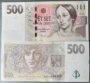 Tschechische Republik 500 Korun 2009 P-24b UNC - Bild 1 von 1