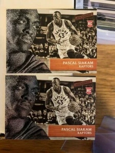 (2) 2016-17 PANINI AFICIONADO PASCAL SIAKAM #97 ~ 2 CARD ROOKIE LOT - Picture 1 of 1