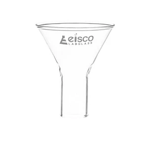 Eisco Powder Funnel, 2" (45mm) Diameter, Plain 60° Angle - Borosilicate Glass - Picture 1 of 1