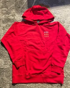 Yes Theory Seek Discomfort Hoodie Pull Over XS NEW REd Design NWT - Picture 1 of 2
