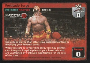 WWE: Fortitude Surge (SS2) [Played] card type Mid-match Reversal Raw Deal Wrestl - Picture 1 of 1