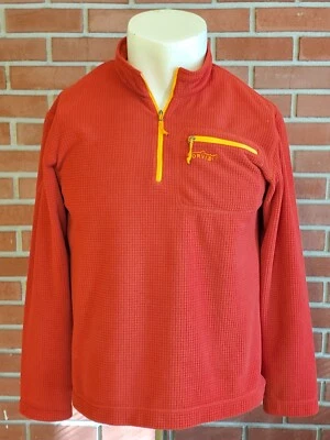 Sudadera Orvis Trout Bum Waffle Para Hombre Mediana Roja Manga Larga Pullover Poliéster Foto 1 de 4
