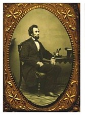CIVIL WAR CHRONICLES VOL  1 CARD- COLONIAL PORTRAIT PRES. ABRAHAM LINCOLN CP1