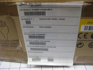 Juniper EX4300-48P-S Switch, neu mit offener Verpackung - Bild 1 von 13