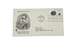 Forget-me-not Stamps / FDC First Day Issue Envelopes - Picture 1 of 2