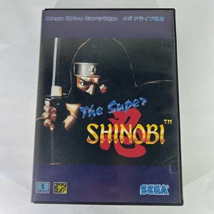 The Super SHINOBI 1 MD Mega Drive Sega GENESIS Ninja From Japan - Picture 1 of 11