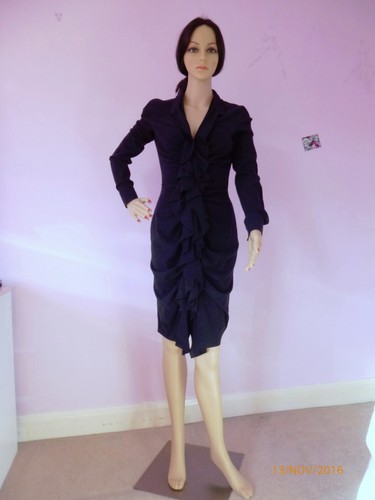 GIVENCHY ABITO DA COCKTAIL NERO DI DESIGN AL GINOCCHIO PREZZO CONSIGLIATO £ 1.150