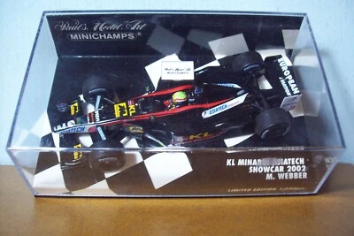 1/43 MINICHAMPS 400 020073 KL MINARDI ASIATECH SHOWCAR 2002 MARK WEBBER - Image 1 of 4