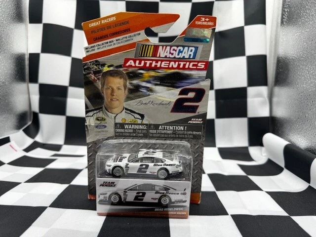 Nascar Authentics #2 Brad Keselowski Blue Deuce 1:64 Great Racers 2012 Diecast - Image 1 of 4
