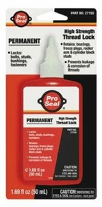 Permanent High Strength Red THREAD LOCKER 50 ML PRO-SEAL PROSEAL (1) 27150 - Picture 1 of 1
