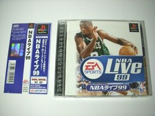 NBA Live 99 Play Station Japan Game PS1 w/Spine Card