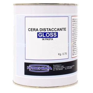 Cera distaccante GLOSS PROCHIMA per stampi in resina gomma siliconica calchi - Foto 1 di 3