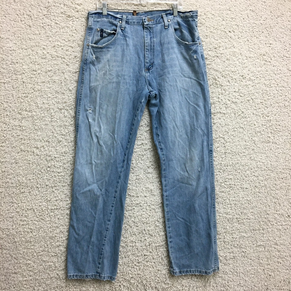 Twenty X 20X Jeans 36x34 Mens Blue Style 23 Relaxed Fit Straight Medium Wash - Image 1 of 4