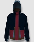 $169 Tommy Hilfiger Men's Blue Regatta Colorblocked Hooded Jacket Size L