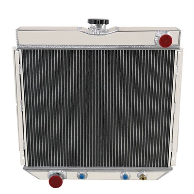 4-Rows Radiator for 67-1970 68 ford Mustang 1963~69 Fairlane,1968-69 ford Torino Foto 1 de 4