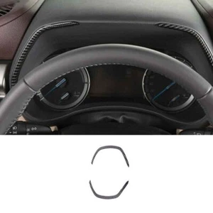 For Toyota Highlander 21-22 Frame Trim Strip Dashboard Panel ABS Carbon Fiber - Picture 1 of 9