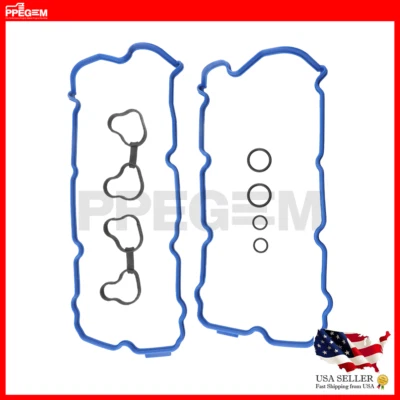 For 2014-2015 Infiniti QX60 Q50 3.5L Valve Cover Gasket Set VQ35DE V6 DOHC - Image 1 of 4