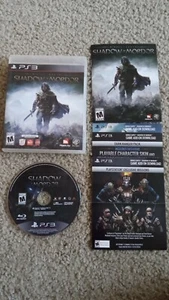 Middle-Earth: Shadow Of Mordor PS3 CIB-Tested w/Manual+Inserts Complete! - Picture 1 of 7