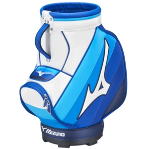 MIZUNO 2025 TOUR DEN CADDY / MAN CAVE GOLF BAG - WHITE / BLUE +FREE NEXT DAY P&P - Picture 1 of 3