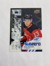 2017-18 Upper Deck Ice Sub Zero Rookie Variations Black #V4 Nico Hischier