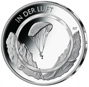 10 Euro Deutschland 2019 - F - Luft bewegt - In der Luft - Spiegelglanz (PP) - Bild 1 von 4