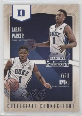 2015 Contenders Draft Picks Collegiate Connections Джабари Паркер Кайри Ирвинг No4 - Изображение 1 из 2