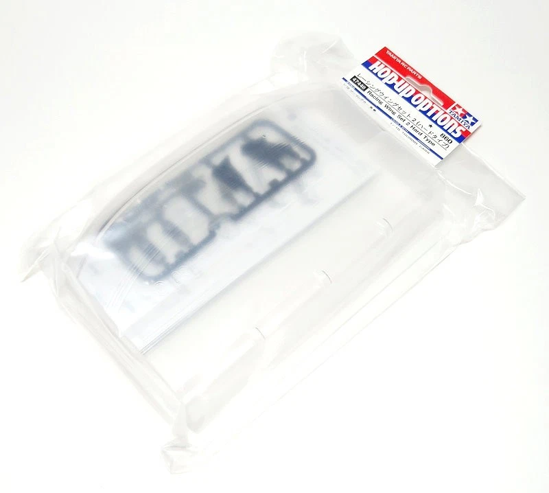 TAMIYA EP RC Car Body 1/10 Racing Wing Set 2 Hard Type 47448 - Image 1 of 1