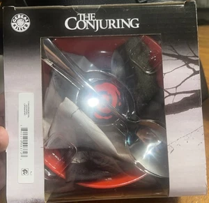 The Conjuring Breakfast Bundle Bowl Spoon Topper Napkin Great Gift NEW In BOX - Picture 1 of 8
